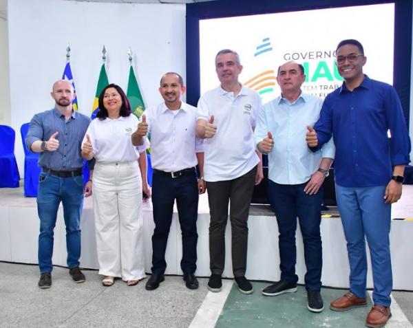 Vereadores de Floriano participam do lançamento do Orçamento Participativo Digital (OPA) 2025-2026