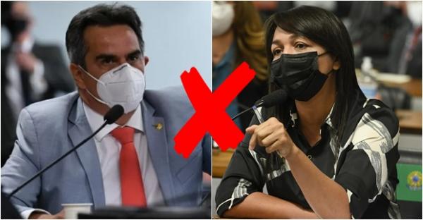 Senadora afronta Ciro Nogueira em sessão da CPI da Covid: