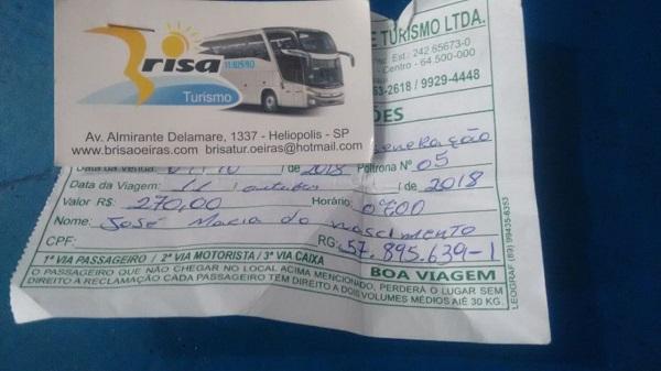Documentos de homem desaparecido são encontrados na zona rural de Floriano.(Imagem:Polícia Civil)
