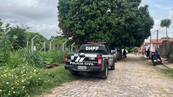 Foragido da Major César é achado em cova rasa e decapitado em Teresina(Imagem:Mikaela Ramos / TV Cidade Verde)