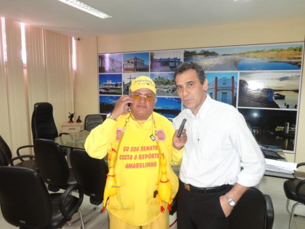 Prefeito Gilberto J&uacute;nior (Imagem:FlorianoNews)