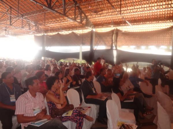 Segundo dia de Semin&aacute;ro Varejista teve palestra motivacional.(Imagem:FlorianoNews)