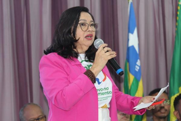 N&uacute;bia Lopes, secret&aacute;ria de Estado das Rela&ccedil;&otilde;es Sociais.(Imagem:Divulga&ccedil;&atilde;o)