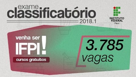 IFPI abre inscrições para 3.785 vagas em cursos técnicos