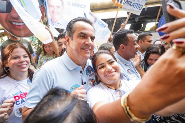 Ciro defende redução do ICMS e reforço na segurança pública durante visita ao Shopping da Cidade(Imagem:Ascom)