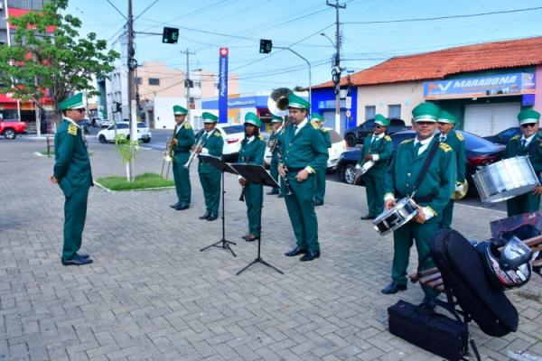 Banda de M&uacute;sica Maestro Eug&ecirc;nio(Imagem:Secom)