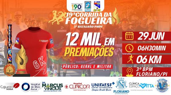 19&ordf; Corrida da Fogueira(Imagem:Divulga&ccedil;&atilde;o)