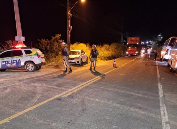 Operação Cidade Cenográfica mobiliza todas as modalidades de policiamento em Floriano(Imagem:Divulgação/PM)