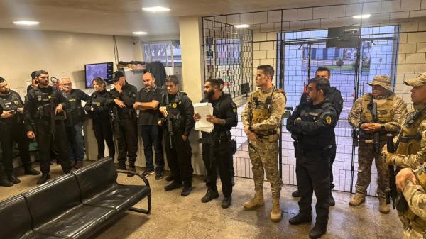 SSP cumpre mandados de prisão contra suspeitos de latrocínio no interior do Piauí.(Imagem:Ascom SSP)