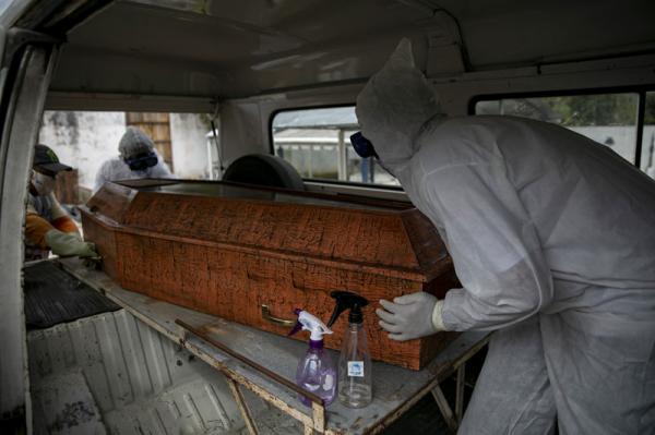 Brasil registra 598 mortes e 17.086 infecções por coronavírus nas últimas 24 horas