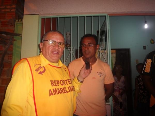 Frank &eacute; reeleito presidente da Associa&ccedil;&atilde;o de Moradores do bairro Caixa D?&aacute;gua.(Imagem:FlorianoNews)