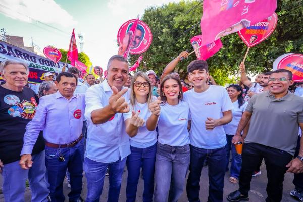 Dr. Vinicius demonstra forte musculatura política e arrasta multidão em convenção da coligação ?O povo do Piauí em primeiro lugar?(Imagem:Ascom)