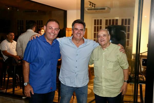 Ciro Nogueira recebe Silvio, secretários e amigos