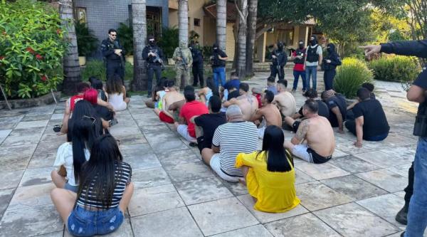Foragida da Opera&ccedil;&atilde;o Faixa Rosa &eacute; presa em festa com influenciadores de Teresina. (Imagem:Divulga&ccedil;&atilde;o)