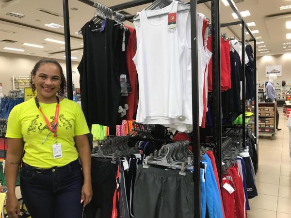Jaqueline, setor de moda Para&iacute;ba(Imagem:FlorianoNews)