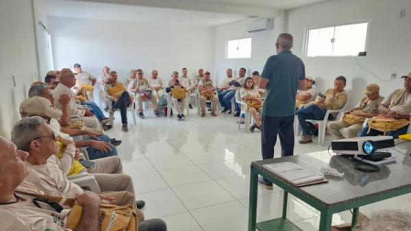 Saúde de Floriano capacita agentes para fortalecer monitoramento do Aedes aegypti(Imagem:Secom)