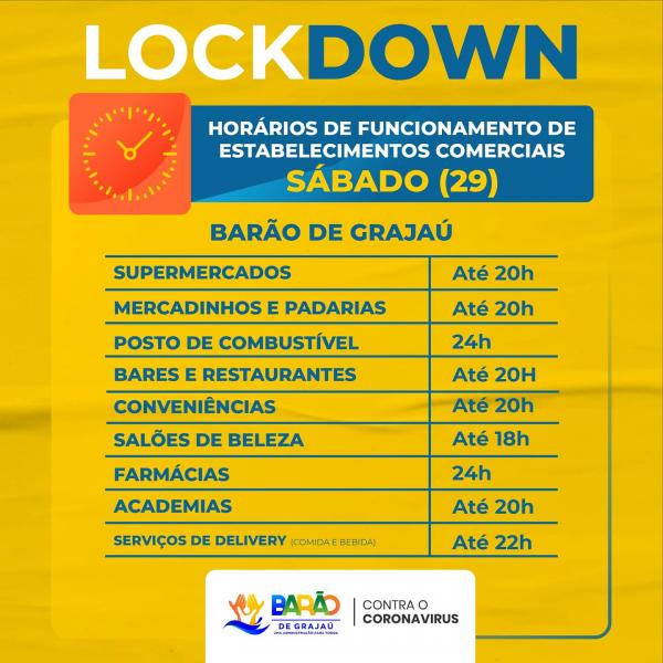Prefeita de Bar&atilde;o de Graja&uacute; decreta lockdown no munic&iacute;pio(Imagem:Divulga&ccedil;&atilde;o)