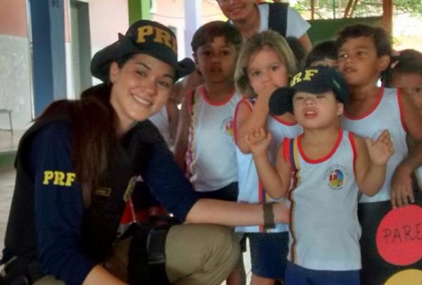 Ações da PRF marcaram a Semana Nacional do Trânsito na Região Centro-Sul do Estado do Piauí