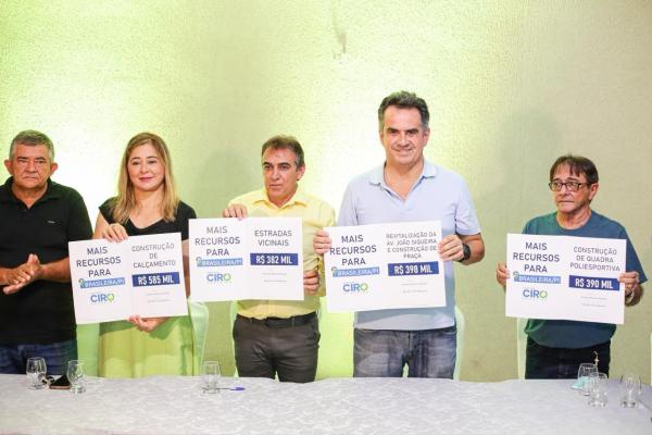 Brasileira inaugura obra e recebe R$ 1,2 milhão em recursos anunciados por Ciro Nogueira (Imagem:Ascom)