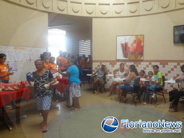 Alunos do SENAC realizam ação social em Floriano.(Imagem:FlorianoNews)
