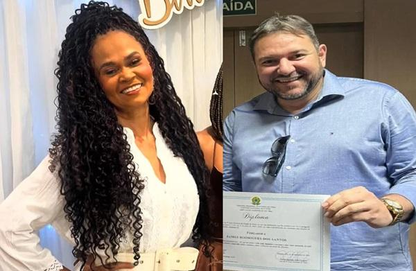 Elineuza Ramos e Jussinaldo Duarte(Imagem:Divulga&ccedil;&atilde;o)