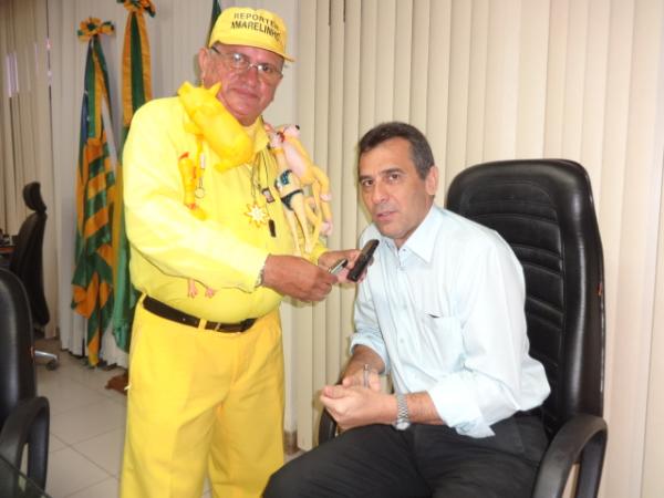 Prefeito Gilberto J&uacute;nior(Imagem:FlorianoNews)