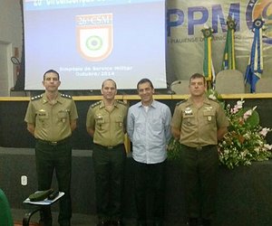 Prefeito Gilberto Júnior participa do Simpósio de Serviço Militar
