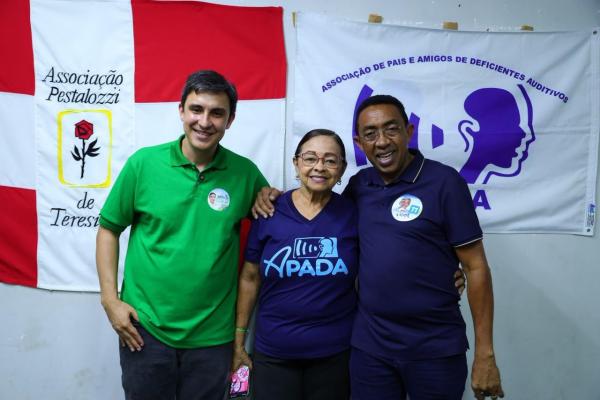 Joel Rodrigues ouve demandas de pessoas com deficiência e neurodivergentes(Imagem:Ascom)