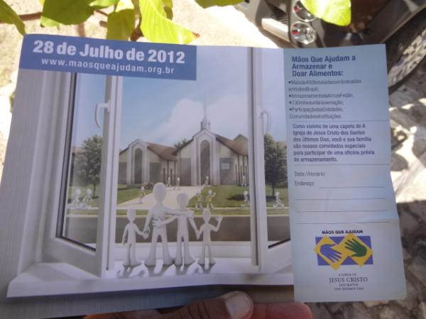 Projeto ?M&atilde;os que Ajudam? realizar&aacute; encontro no pr&oacute;ximo dia 28.(Imagem:FlorianoNews)