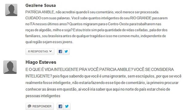 Internautas demonstram preconceito contra nordestinos em coment&aacute;rios sobre trag&eacute;dia em Santa Maria(Imagem:Divulga&ccedil;&atilde;o)