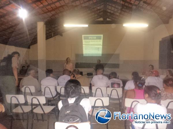 Escola promove palestra de combate às drogas em Floriano.(Imagem:FlorianoNews)