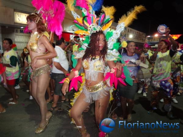 Cores, brilhos e samba no p&eacute; marcaram os desfiles das escolas de samba. (Imagem:FlorianoNews)