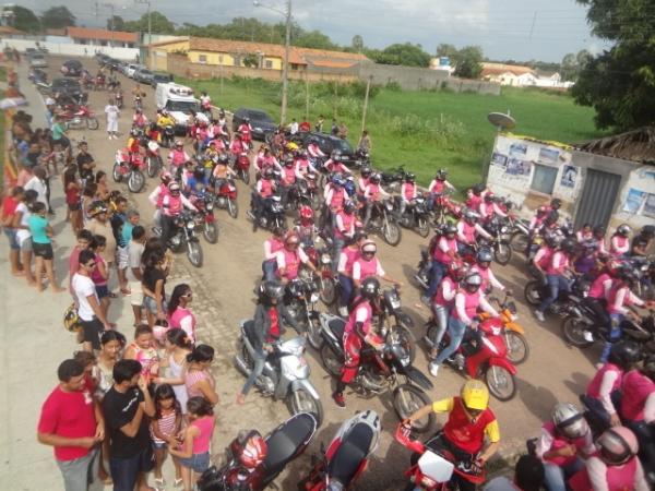 Realizado em Bar&atilde;o de Graja&uacute; o I Rally das Charmosas.(Imagem: FlorianoNews)