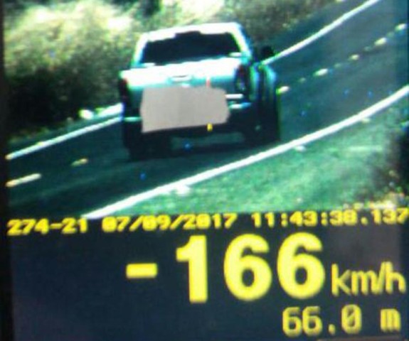 PRF flagrou 472 veículos com excesso de velocidade