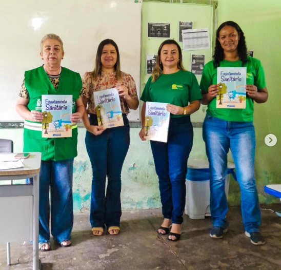 SEMAN promove Educação Ambiental na Escola Dona Aleluia durante a Semana da Água
