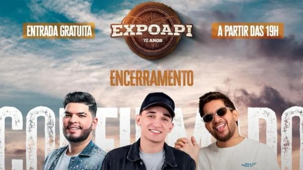 João Gomes é anunciado como atração no último dia de Expoapi