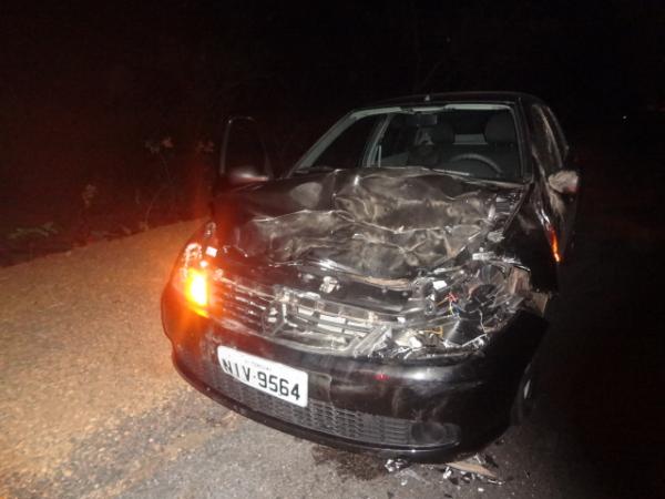 Acidente próximo ao Pau Caído no km 543