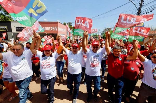 "Lula irá ultrapassar 80% dos votos válidos no Piauí", diz Rafael Fonteles em Altos
