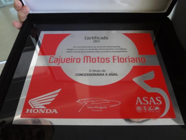 Cajueiro Motos de Floriano recebeu placa ?Concession&aacute;ria 5 Asas