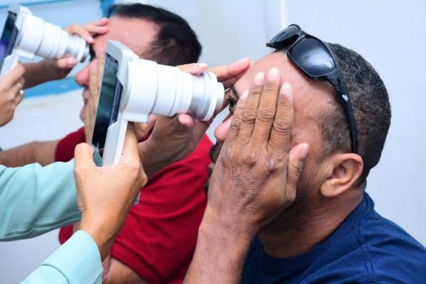 Floriano é contemplada com projeto inovador de IA para diagnóstico precoce da retinopatia diabética nas UBSs(Imagem:Secom)