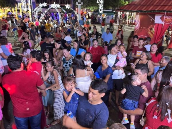 Natal da Alegria transforma Floriano em um cen&aacute;rio de encanto e celebra&ccedil;&atilde;o(Imagem:Secom)