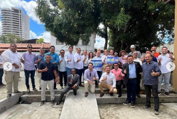 Prefeito Antônio Reis firma pré-candidatura à reeleição pelo PSD em Floriano.(Imagem:Reprodução/Instagram)