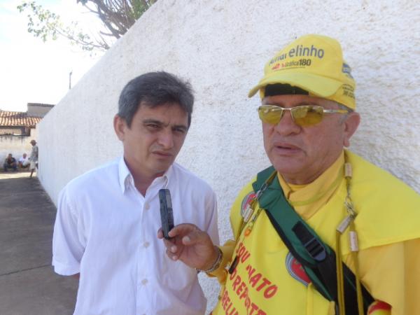 Secret&aacute;rio Edvaldo Ara&uacute;jo(Imagem:FlorianoNews)