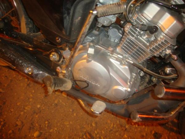 Moto da v&iacute;tima(Imagem:Florianonews)