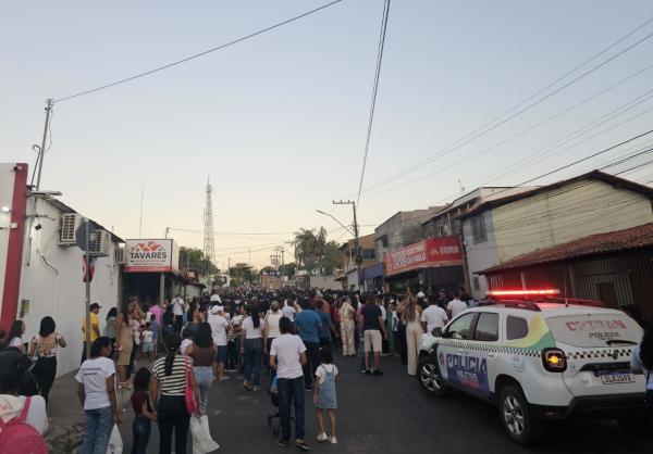 3º BPM reforça segurança durante procissão de encerramento dos festejos de Nossa Senhora da Guia