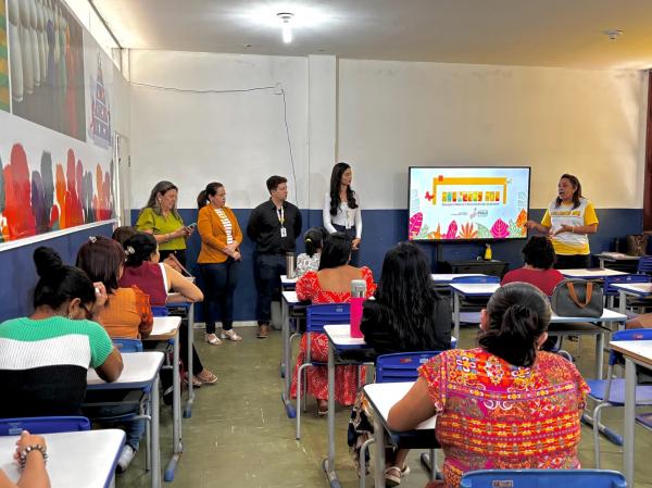 Turma do curso Mulheres Mil(Imagem:Divulgação)
