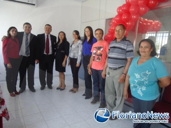 Ag&ecirc;ncia banc&aacute;ria &eacute; inaugurada em Bar&atilde;o de Graja&uacute;.(Imagem:FlorianoNews)