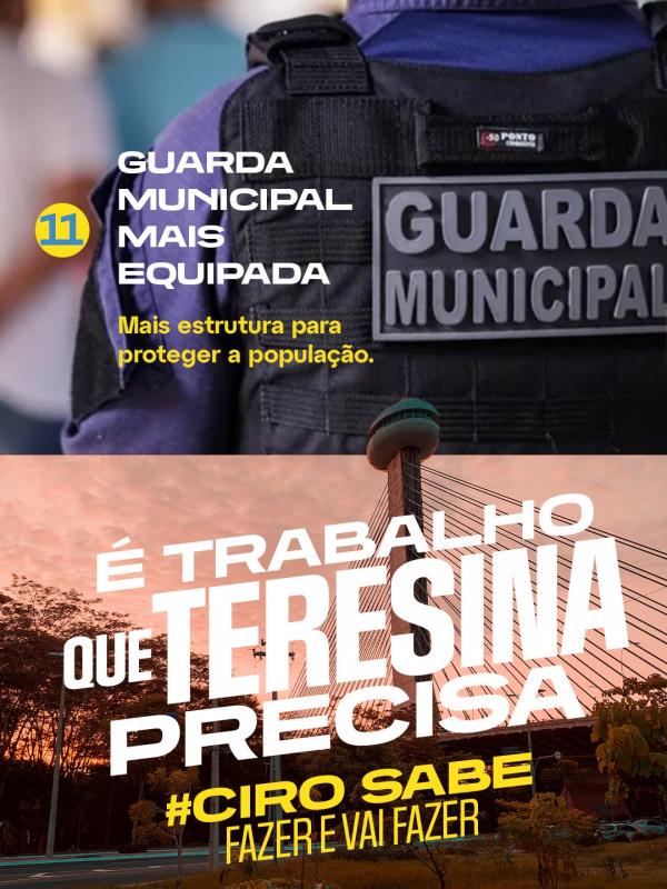 Ciro Nogueira apresenta 11 metas para Teresina, que vão transformar a vida das pessoas.(Imagem:Ascom)