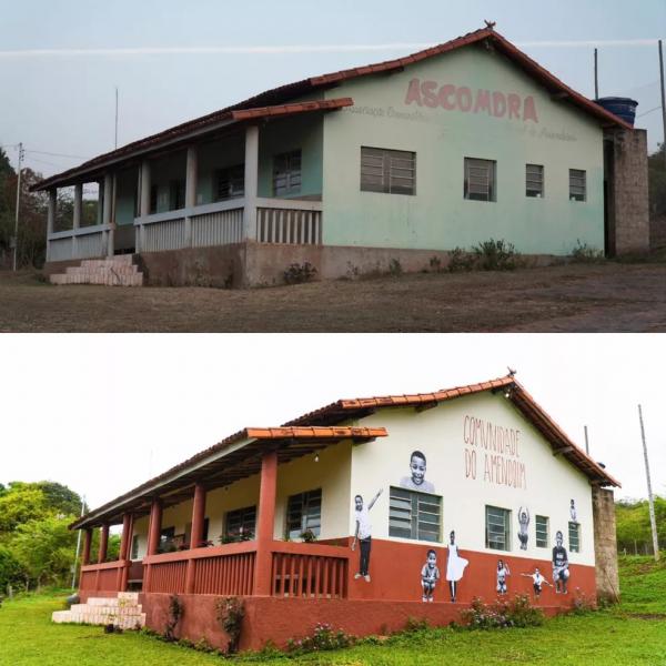  Reforma realizada por casal em Couto de Magalh&atilde;es de Minas, em Minas Gerais.(Imagem: Arquivo Pessoal )