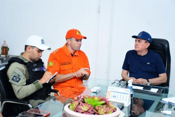Prefeitura de Floriano reúne Comitê Gestor de Crise para definir ações emergenciais após fortes chuvas(Imagem:Secom)